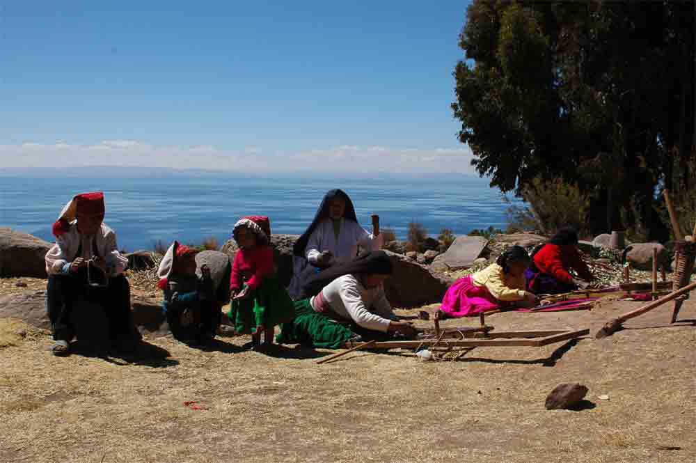 125 - Peru - lago Titikaka, isla de Taquile
